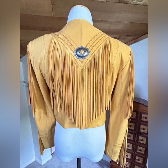 BEAUTIFUL DEER SKIN FRINGE JACKET - Picture 6 of 14